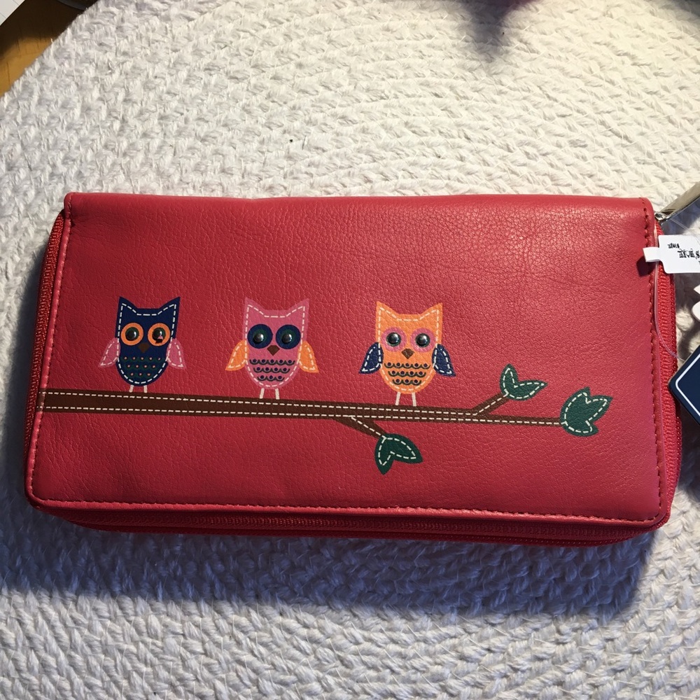 NWT Owl Wallet-Union Code